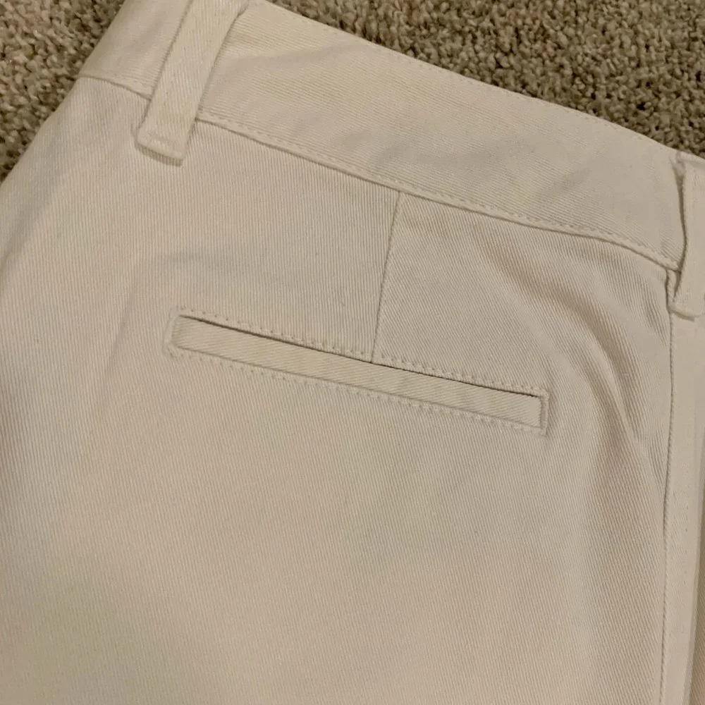 Vintage LRL Ralph Lauren Jeans Co. Denim Knee Length Y2K Pencil Skirt White - Picture 7 of 8